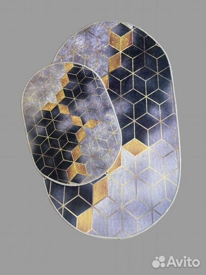 Коврики для ванной и туалета(набор) 2шт