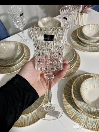 Хрустальные фужеры