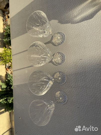 Хрустальные фужеры christal darques