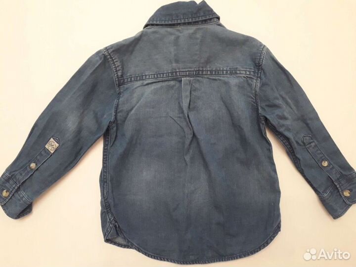 Джинсовые рубашки