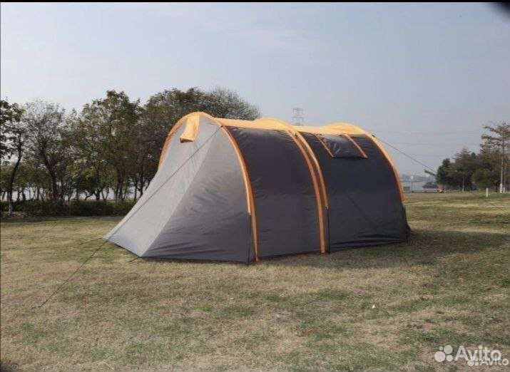 Палатка туристическая 4 местная с тамбуром