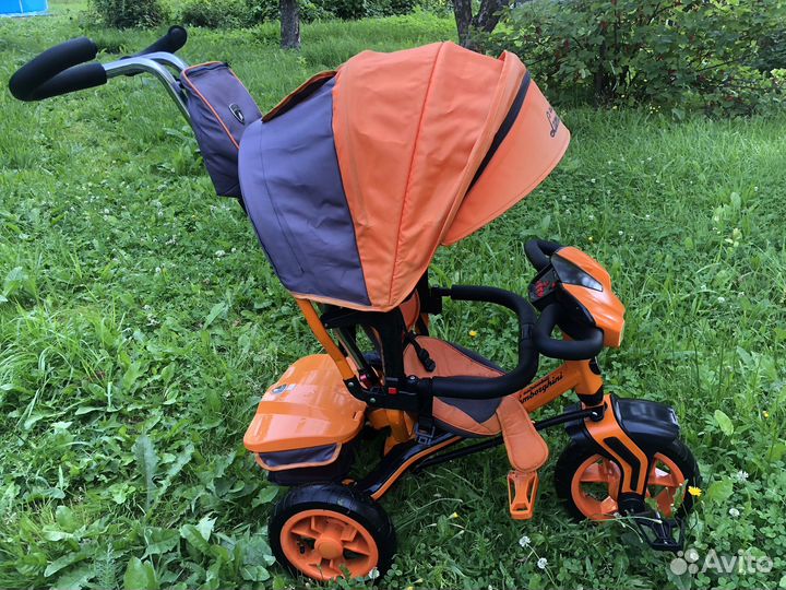 Трехколесный велосипед lamborghini