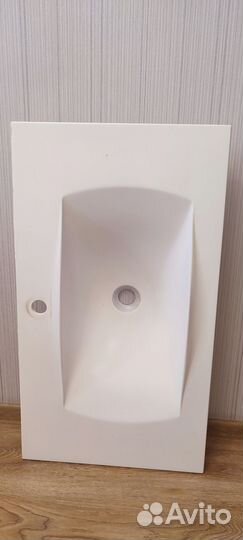 Акриловая раковина накладная бу