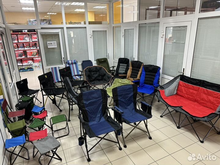 Кресло складное стул туристический диван походный