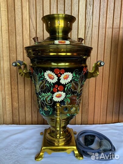 Самовар электрический расписной