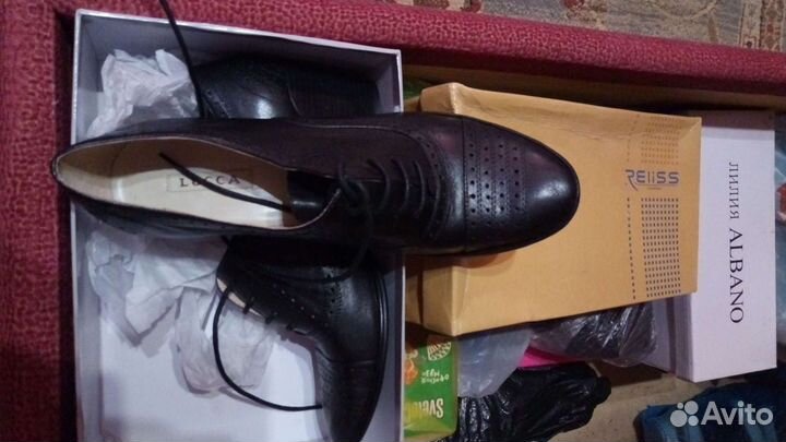 Туфли натуральная кожа 40 р