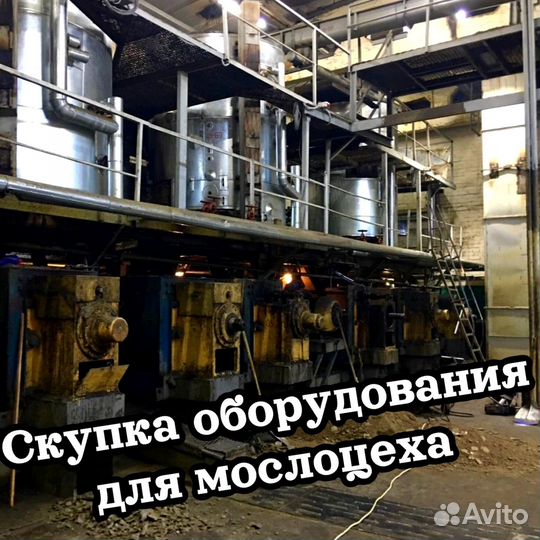 Скупка оборудования для маслоцеха и маслозавода