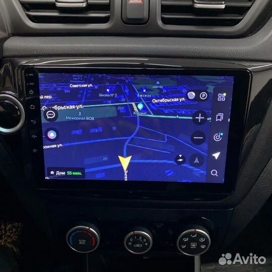 Магнитола android на kia rio 3