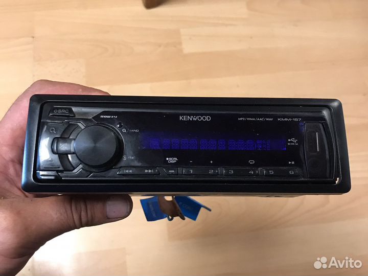 Автомагнитола kenwood KMM-157