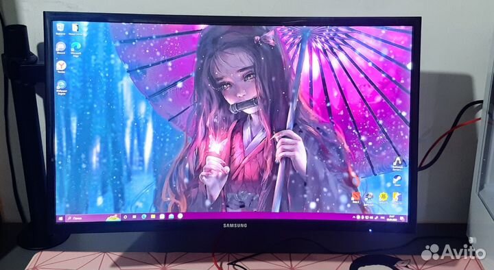 Монитор samsung 24 изогнутый