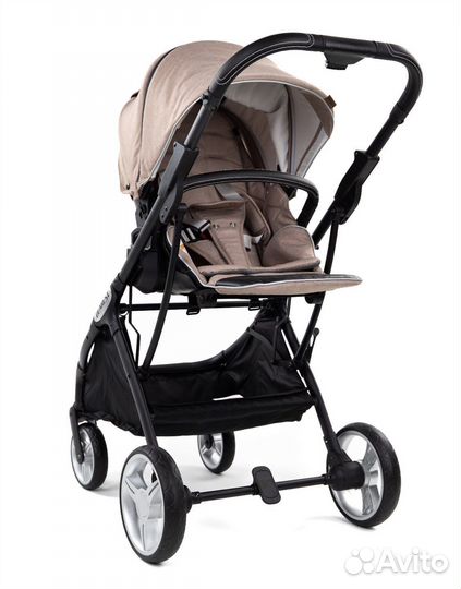 Коляска с реверсом Dearest 1208 песочный