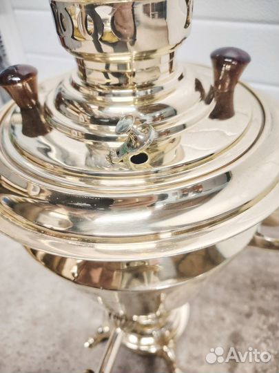 Царский самовар с печатями 7 литров