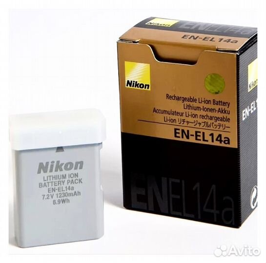 Аккумулятор Nikon EN-EL14a новый