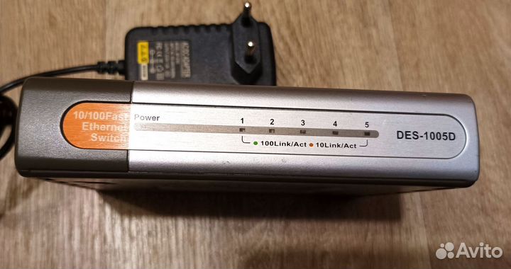 Коммутатор D-Link DES-1005D 5 портовый