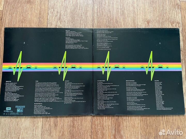 Pink floyd The dark side of the moon UK 1973