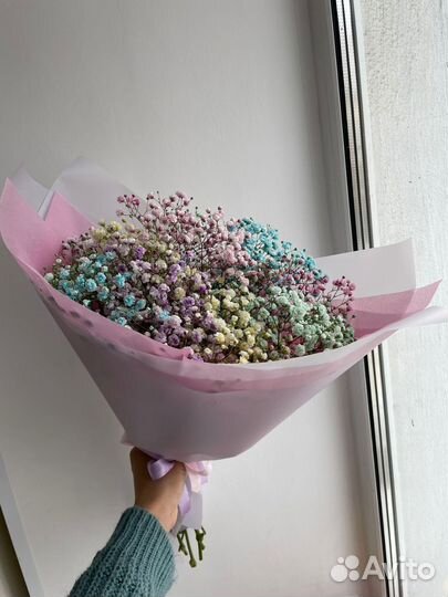 Букет из гипсофилы