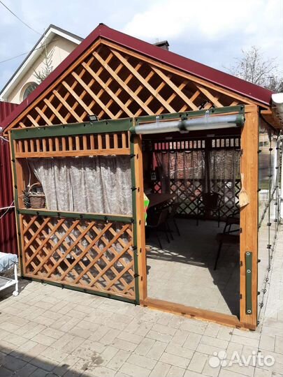 Мягкие окна для беседок террас и веранд