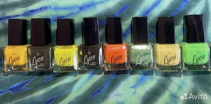 Лаки для ногтей пакетом Lyon 10ml(цена за все)