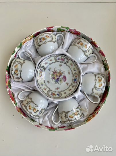 Сервиз кофейный,фарфор, Япония