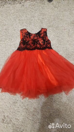 Платье для девочки 92