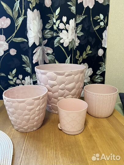 Цветочные горшки кашпо