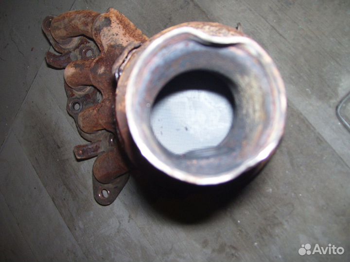 Форд фокус коллектор выпускной С катализатором