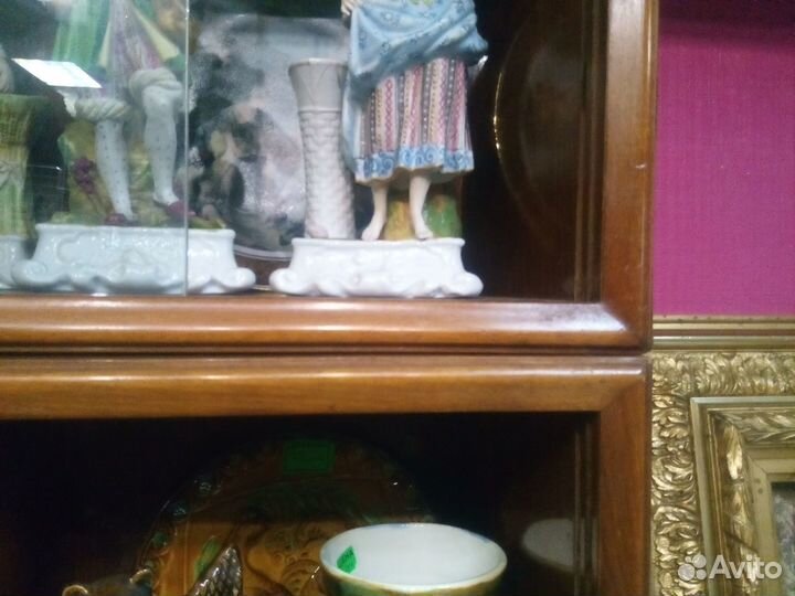 Полки книжные старые Шикарные массив Германия 1960