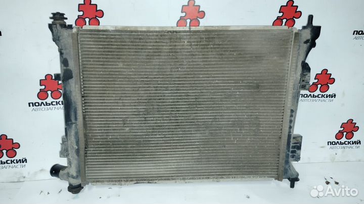 Радиатор охлаждения двигателя kia rio 3