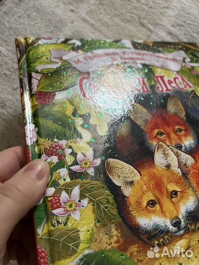 Детская книга сказки леса. Пришвин, Паустовский