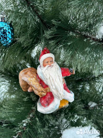 Ватные игрушки на елку