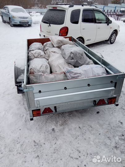 Грузоперевозки с легковым прицепом