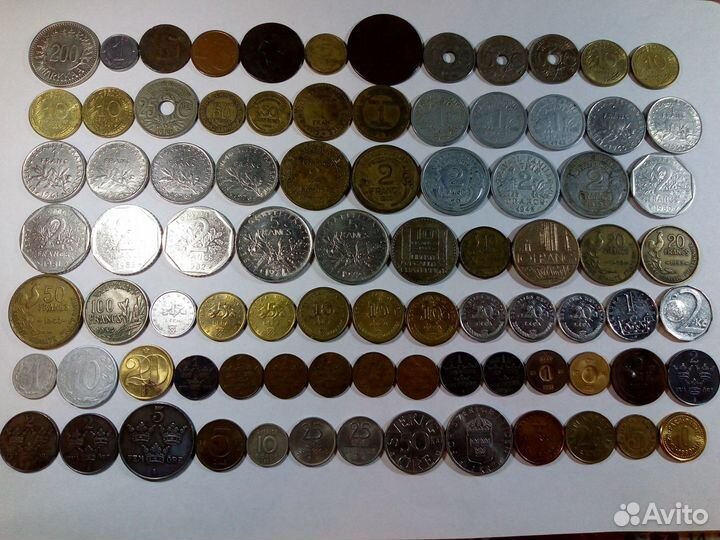 Монеты стран Европы регулярного чекана-2