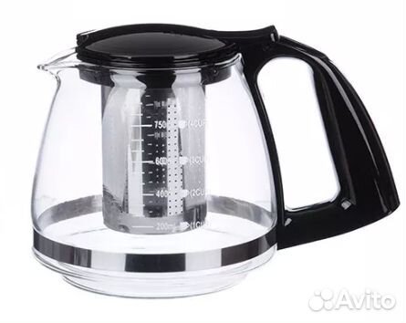 Чайник заварочный 750 мл со стаканом-фильтром