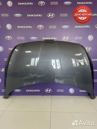 Капот Hyundai Solaris (2011-2015) /серый