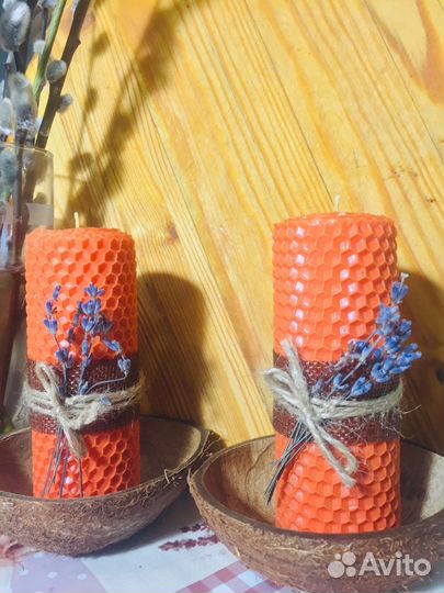 Свеча из вощины