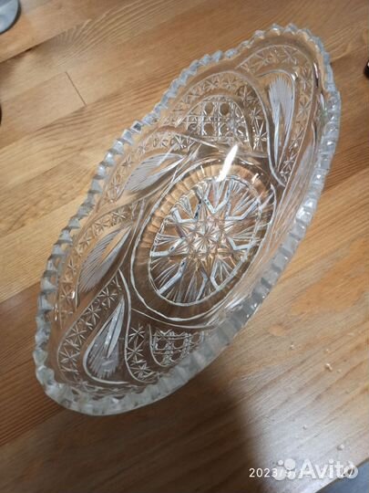 Ваза хрустальная СССР