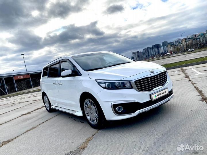Kia Carnival 2.2 AT, 2015, 115 000 км