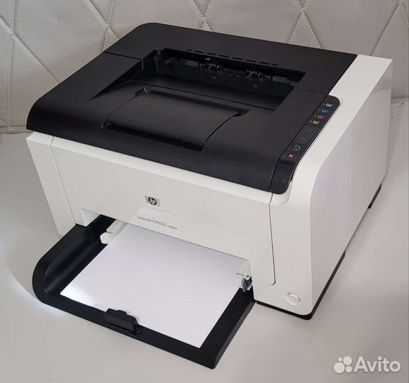 Цветной лазерный принтер hp laser jet pro cp1025