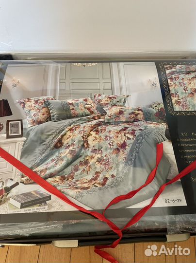 Белье постельное новое, евро