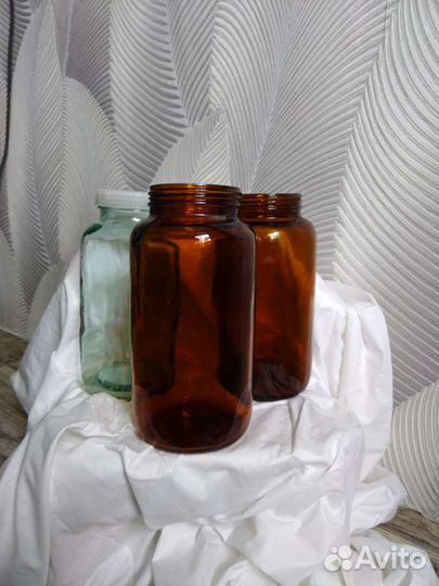 Банки стеклянные 2 л для декора