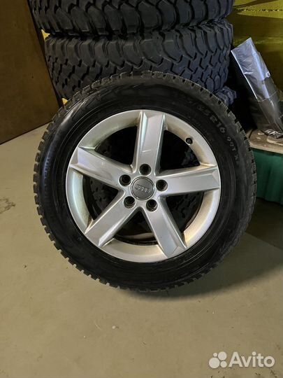 Оригинальные колеса Audi R16 c финской резиной