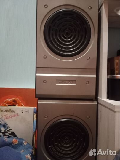 Виниловый проигрыватель Сириус 316 + колонки