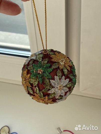 Ёлочная игрушка шар