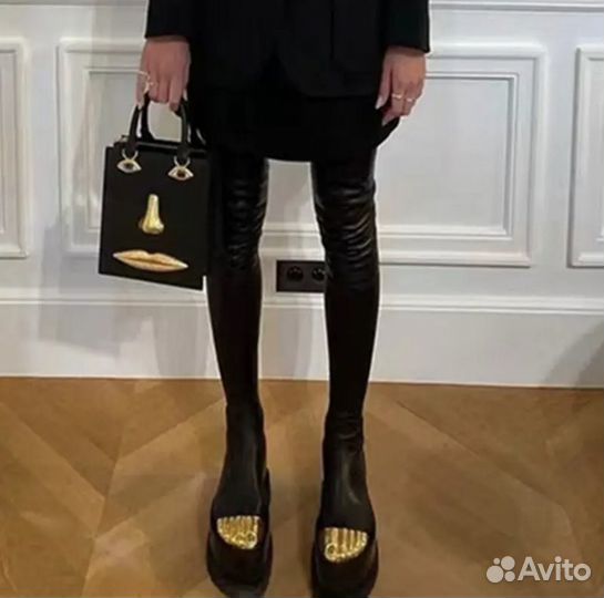 Сапоги ботфорты Schiaparelli Style