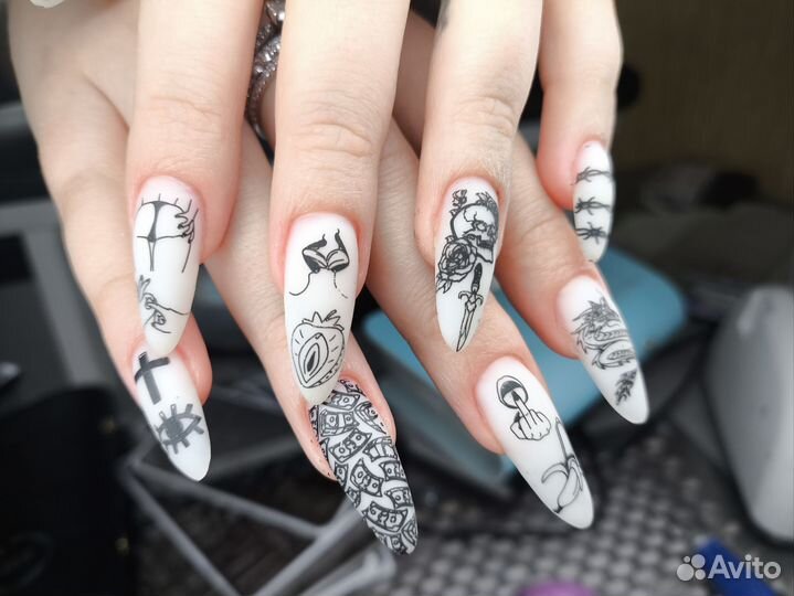 Маникюр и наращивание ногтей,педикюр