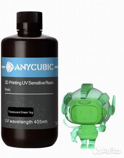 Фотополимерная смола Anycubic Basic для 3D-печати