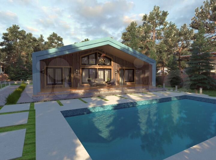 Дом 150 м² на участке 8,2 сот.