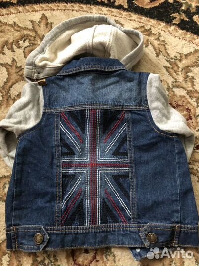 Джинсовая кофточка на мальчика