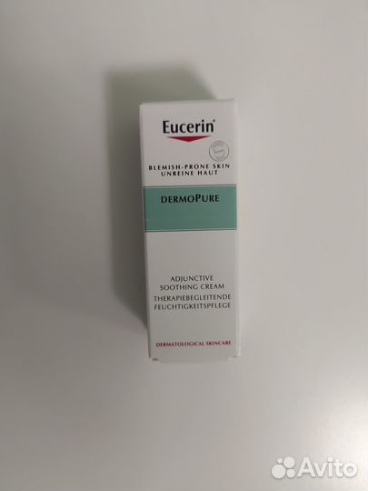 Eucerin DermoPure Увлажняющий успокаивающий крем