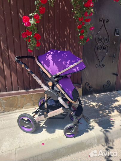 Коляска 2в1 Новая трансформер (Красивая)